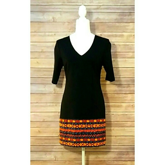 Plenty by Tracy Reese Dresses & Skirts - Plenty by Tracy Reese Joan print black shift dress